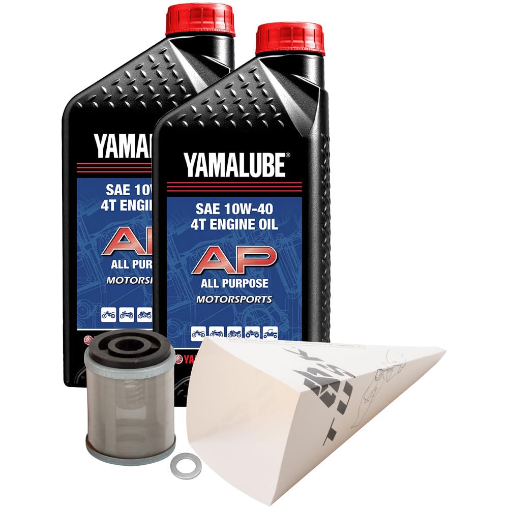 Amazon.com: Tusk 4-Stroke Oil Change Kit Yamalube All Purpose 10W
